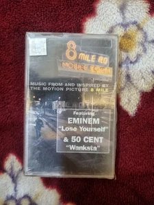 Eminem 8 Mile OST India Made Cassette Rare Sealed - Picture 1 of 3