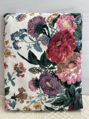 Cortina de ducha Pottery Barn Margeaux 72x72 floral nueva sin etiquetas Foto 1 de 4