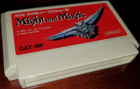 Might and Magic: Book One [Nintendo Famicom - GAT-MP] (Tested/Works, US Seller)