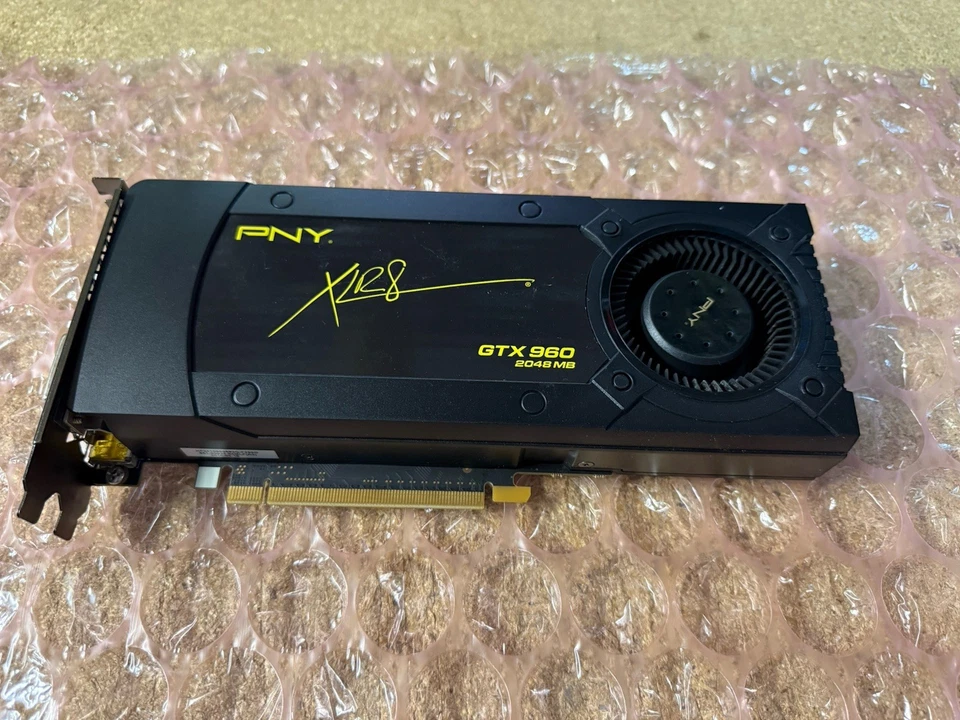 PNY GTX 960 GMGTX96N3H2DM-KTM6AJA 显卡 2GB GDDR5 PCIe 3.0 3 x DP DVI HDMI — 第 1/4 张图片