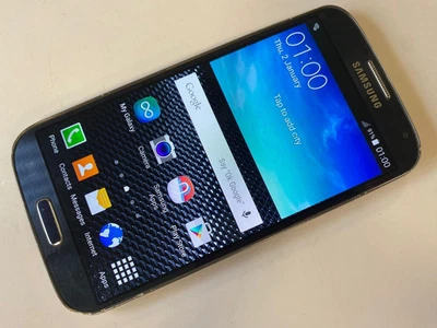 SAMSUNG Galaxy S4 (GT-I9505) Smartphone Mobile UNLOCKED Android 5 4G LTE Black - Image 1 of 4