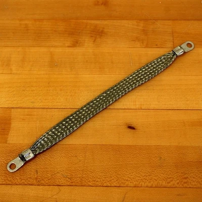 Cable de puesta a tierra trenzado Rittal talla 214.225, 10 1/2" X 3/4"11 - Bolsa de 25 - NUEVO Foto 1 de 3