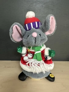 Gemmy Animated Christmas Merry Mice Singing Let It Snow Rare - Bild 1 von 5