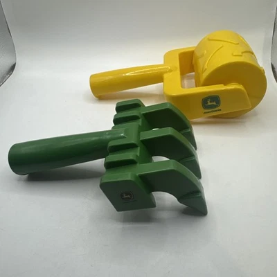 John Deere Kids Multicolor Garden Toys Garden Roller and Fork Heavy Plastic - image 1 of 4