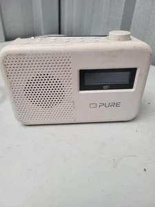 Pure Elan One2 Portable DAB+/FM Radio - White - UNTESTED FAULTY SPARES REPAIR - Picture 1 of 6