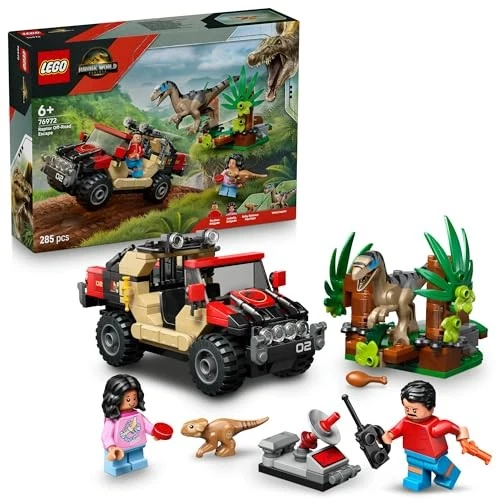 LEGO Jurassic World Raptor Off-Road Escape Mission 76972 NEW - Image 1 of 1