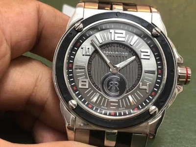 FREE SHIPPING! Defectived UNUSED BIG SIZE 43MM CERRUTI 1881 SS QUARTZ MENS WATCH - Image 1 of 4