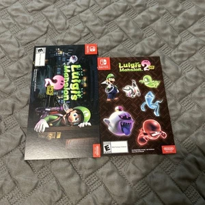 Luigi's Mansion 2 HD Switch Nintendo New York NYC esclusiva cartolina e adesivi - Foto 1 di 1