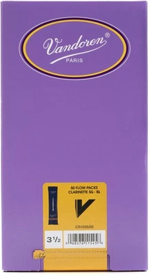 Vandoren CR1035/50 - Traditional Bb Clarinet Reeds - 3.5 (50-pack) - Image 1 of 3