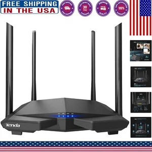 Versatile AC1200 Smart Router with 4 Fast Ethernet Ports and Access Point Mode - Picture 1 of 10