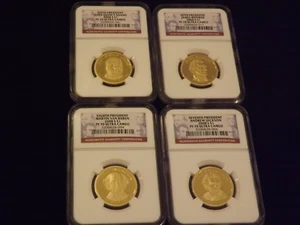 2008 Presidents 4 Coin Set NGC PF 70 - Picture 1 of 2