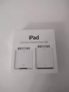 Apple iPad/iPod Camera Connection Kit - MC531ZM/A - USB & SD Card Reader New - Picture 1 of 3