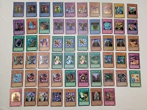 Yu-Gi-Oh! 58 Super Rares From Sets From 2001-2004 14 1st Editions - Picture 1 of 1