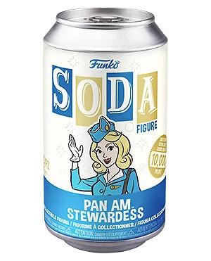 Funko Vinyl Soda: Ad Icons - Pan Am Stewardess Cover