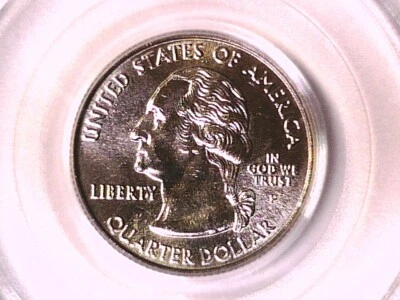 2001 P North Carolina Washington State Quarter PCGS MS 67 72383672 - Image 1 of 3