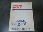 1989 Nissan 240SX Coupe Hatchback Shop Service Repair Manual XE SE 2.4L