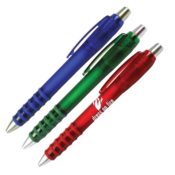 200 bolígrafos translúcidos impresos personalizados, productos promocionales a granel, personalizados  Foto 1 de 1