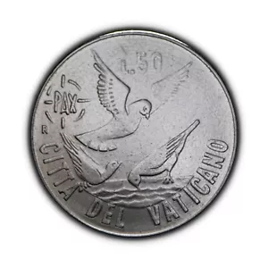VATICAN CITY. 1984, 50 Lire - Pope JP2, Year of Peace, Three Doves 20 - Picture 1 of 3