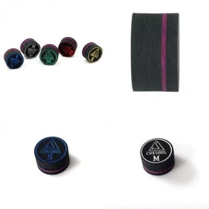 CUESOUL Cue Tips-Pool Tip/Snooker Pool cue tip-Mix hardness - Picture 1 of 10