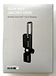 GoPro Quik Key USB Android Micro SD Mobile Photo Video Card Reader - NEW - Picture 1 of 3