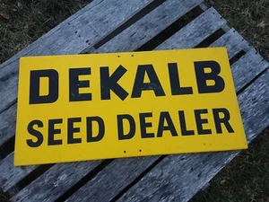 Original Dekalb Seed Dealer Sign, Seed Sign, Farm Sign - Picture 1 of 11