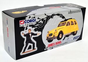 Corgi 65301 - 007 Citroen 2CV & James Bond Figure Diecast Model Car
