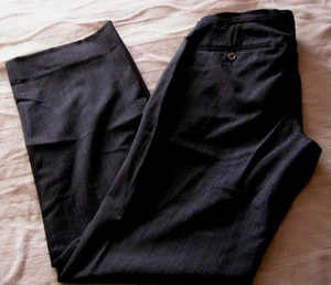 EUC AUTHENTIC A/X ARMANI EXCHANGE 31 x 35 DRESS PANTS Tall flat front strait leg - Picture 1 of 9