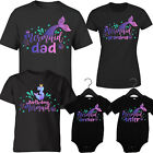 Mermaid Squad Family  Party Matching Custom Personalized T Shirt#P1#Or#A