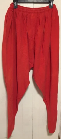 Vintage NWO NEW WORLD ORDER Drawstring Pants Pockets Wrestling Red Men’s XXL EUC Cover