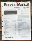 Technics Sa-g76 Receiver  Service Manual *original*