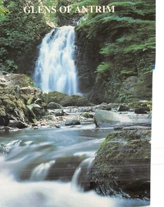 BAMFORTH VIEWS POSTCARD GLENS OF ANTRIM IRELAND USED CONTINENTAL SIZE GD+ - Picture 1 of 2