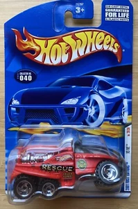 HOT WHEELS XS-IVE FIRE RESCUE COLLECTOR #040 RARE 2001 FIRST EDITION TRUCK NEW - Picture 1 of 5