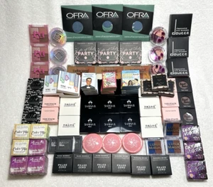 HUGE 84+ Piece ~ EYESHADOW ~ MakeUp Lot ~ Single/Double + ~ 28 Different Shades - Picture 1 of 19