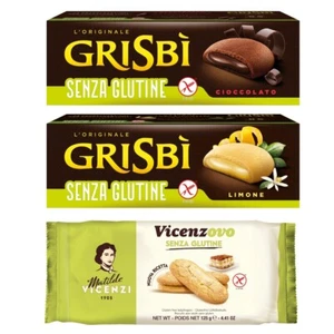 Assorted Gluten Free Italian Biscuits Cookies Matlida Vicenzi (Pack of 2) - Picture 1 of 4