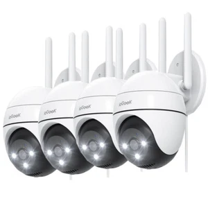 ieGeek 5MP Telecamera WiFi Esterno Videocamera Visione Notturna Colori 360° P - Foto 1 di 11