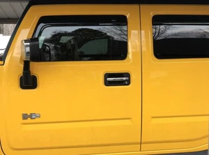 AVS Smoke In-Channel Rain Guards Set Vent Visors for 2006-2009 Hummer H2 - Picture 1 of 5
