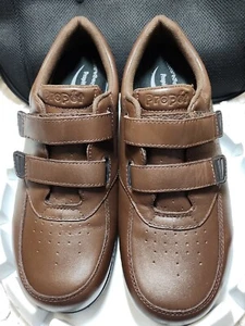 Zapato de cuero marrón Propet Vista Walker para hombre M3915 gancho bucle ortopédico 11 XX 5E - Imagen 1 de 16
