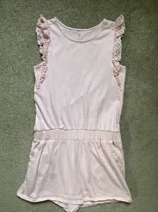 Girls GAP Kids Size XL Pink Shorts Romper Snap Shoulder - Picture 1 of 7