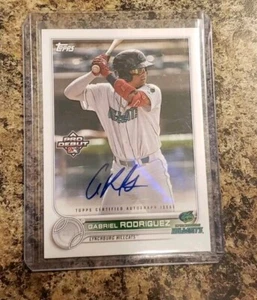 Gabriel Rodriguez Auto Topps 2022 Pro Debut PD-143 - Picture 1 of 3