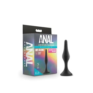 Blush Anal Adventures Platinum Silicone Beginner Anal Butt Plug Medium Sex Toy - Picture 1 of 7