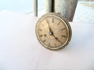 Rare Antique 1830's Movement for French Wooden Portico Column Clock - TO RESTORE - Picture 1 of 9