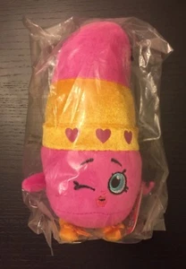 Shopkins 7 Zoll Lippy Lips rosa Plüschtier - NEU! - Bild 1 von 2