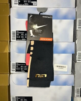 Nike Lebron James Elite Basketball Socks (Size M[6-8]) - Image 1 of 4