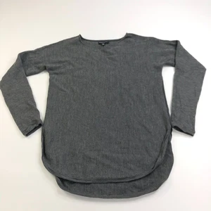 Eileen Fisher PS PETITE Round Hem Italian Yarn Crew Neck Pullover Sweater Grau - Bild 1 von 15