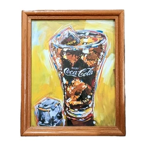 Coca Cola Pop Art Steve Penley Prints Framed 8x10 - Picture 1 of 2