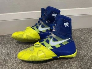 V.RARE NIKE HYPER KO FlyWire OLYMPIC LTD ED BOXING Boots Schuhe BLUE/VOLT UK 5,5 - Bild 1 von 24