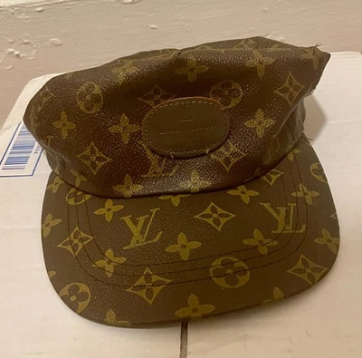 1980s Vintage Dapper Dan Louis Vuitton Snapback Cap Hat Hip-Hop - Image 1 of 4