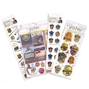 Colección de pegatinas de Harry Potter con planificador, mini escudo, mini icono y lámina... - Imagen 1 de 5