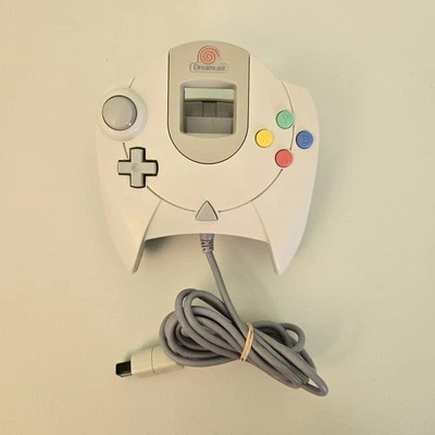 Mando Oficial Sega Dreamcast Blanco Gris HKT-7700 OEM Probado  Foto 1 de 4