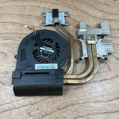 TOSHIBA Qosmio X70-A X75-A X75-A7190 X75-A7295 Laptop CPU Cooling Fan w Heatsink - Image 1 of 3